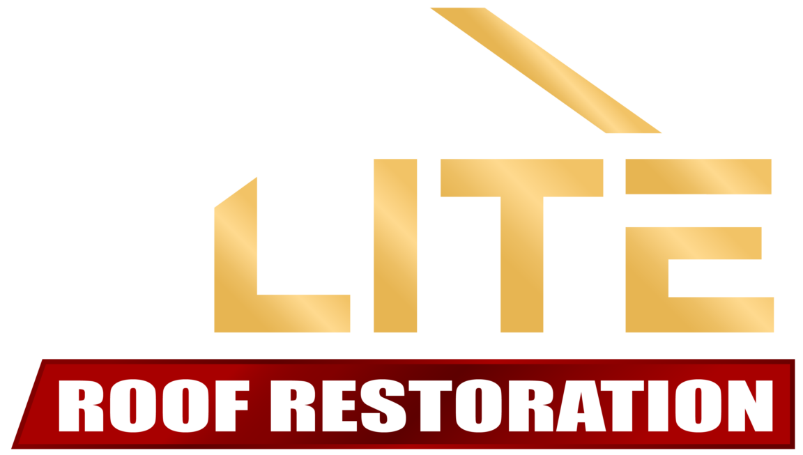 Elite Roof Restoration company logo on black background